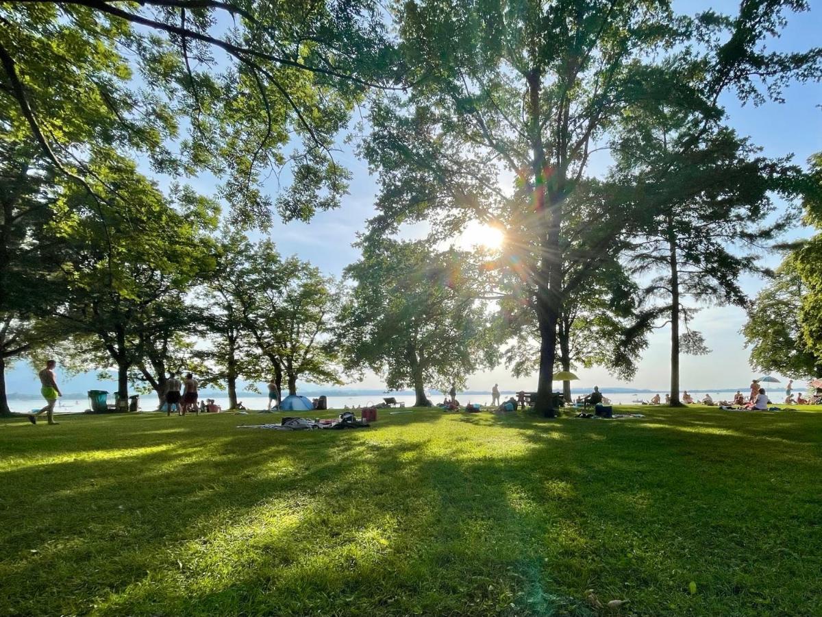 Ferienwohnung Am Chiemsee Ubersee Bagian luar foto