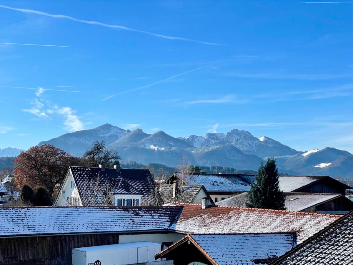 Ferienwohnung Am Chiemsee Ubersee Bagian luar foto