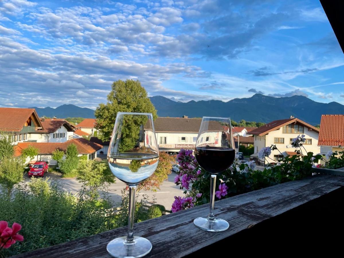 Ferienwohnung Am Chiemsee Ubersee Bagian luar foto